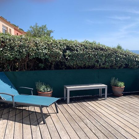 Ajaccio Maison Bord De Mer Dans Residence Avec Piscine Exterior foto